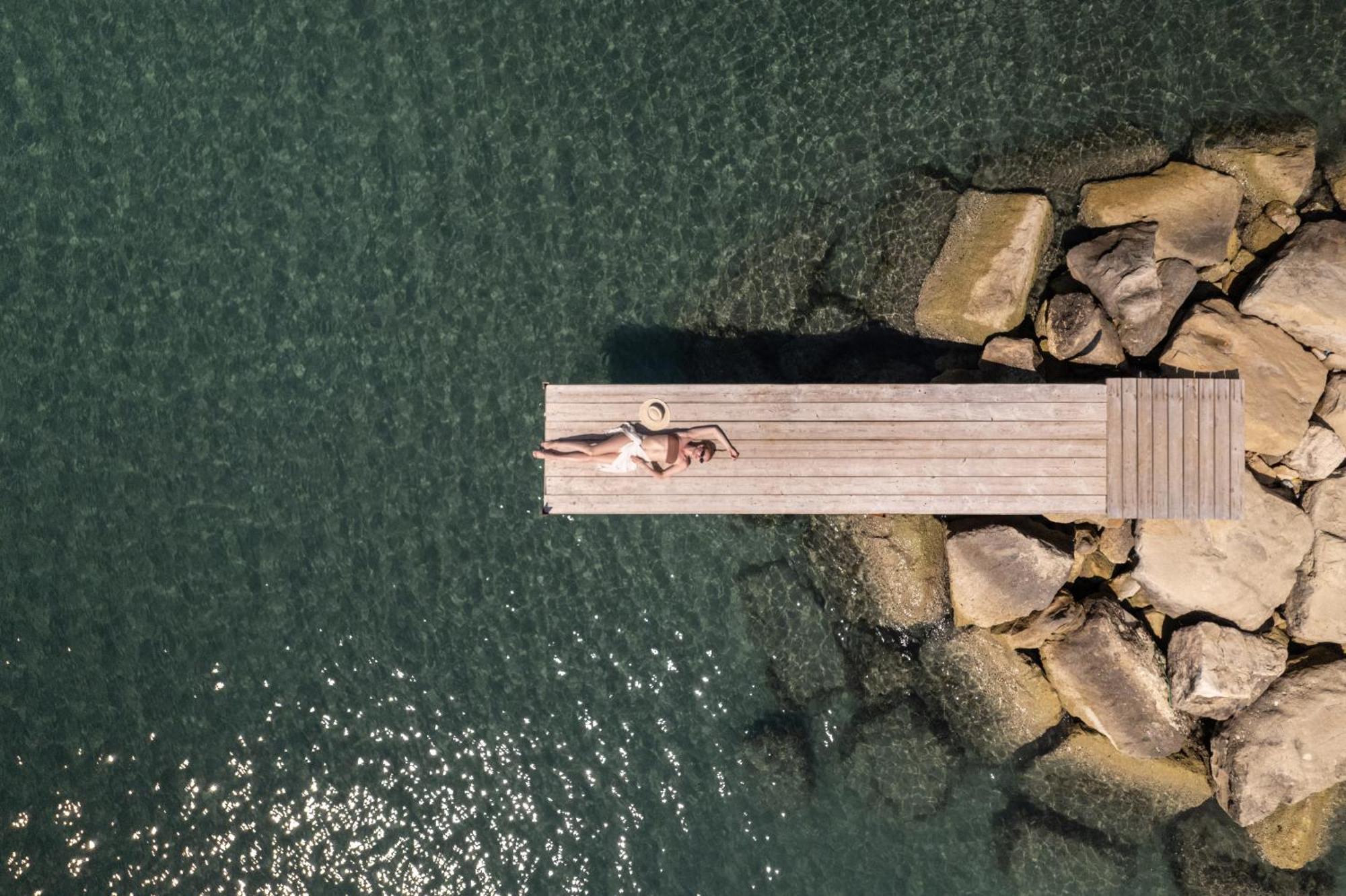 Royal Apollonia By Louis Hotels Limassol Exterior photo Aerial view of the lake